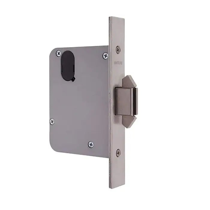 LOCKWOOD 3573 SLIDING DOOR DEADBOLT MORTICE LOCK SATIN CHROME