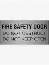 Fire Door Signage & Safety Solutions