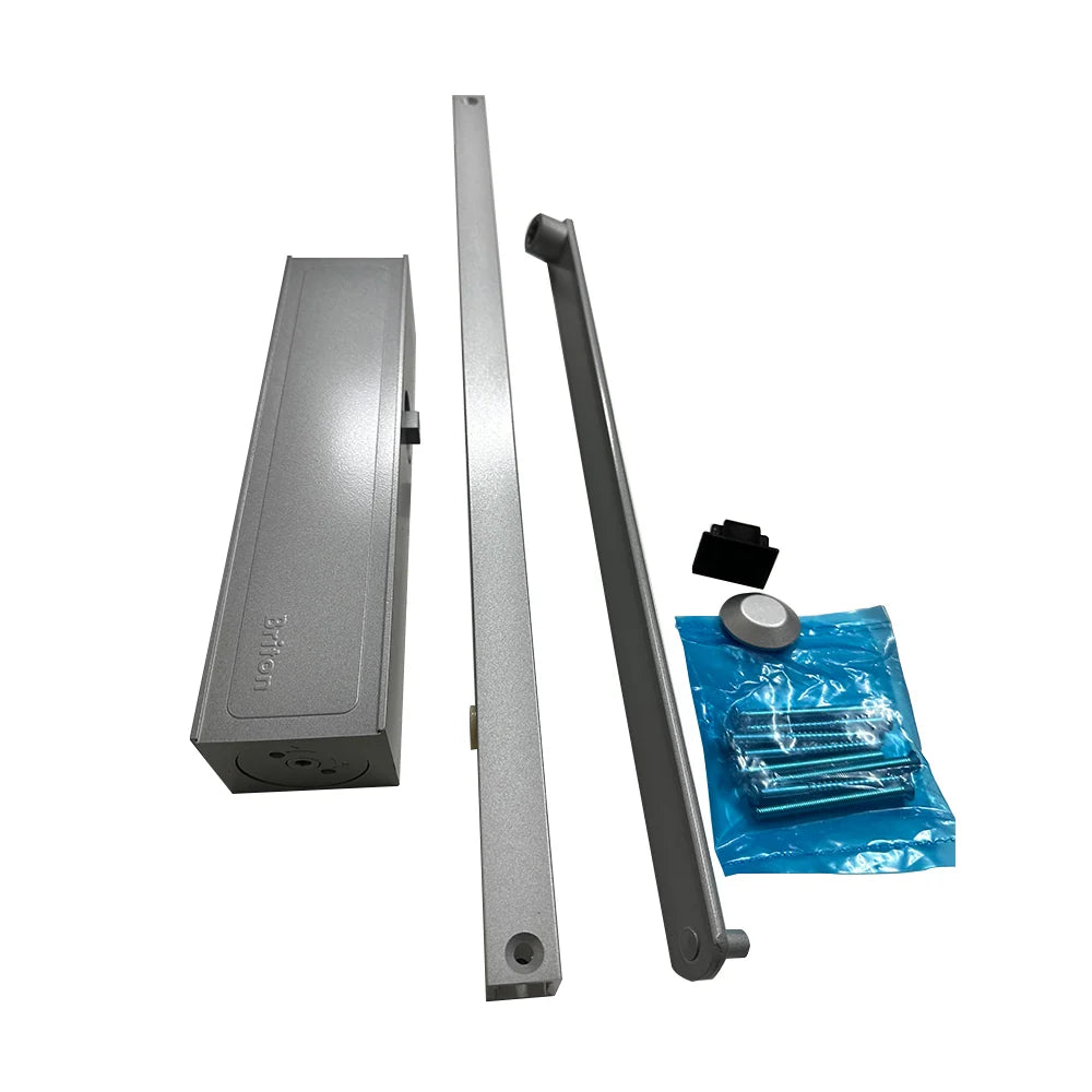 BRITION 1130B-T-SLIDE ARM CLOSER  SILVER - SIZE 1 -4