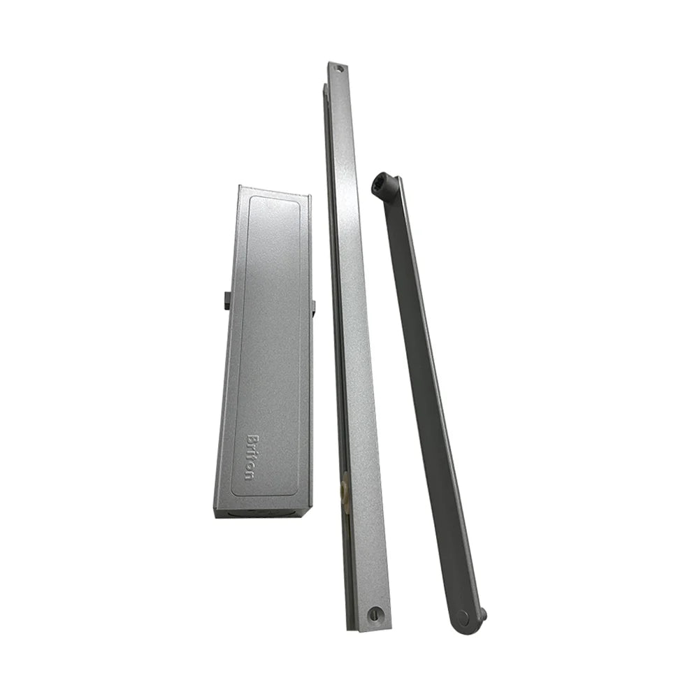 BRITION 1130B-T-SLIDE ARM CLOSER  SILVER - SIZE 1 -4