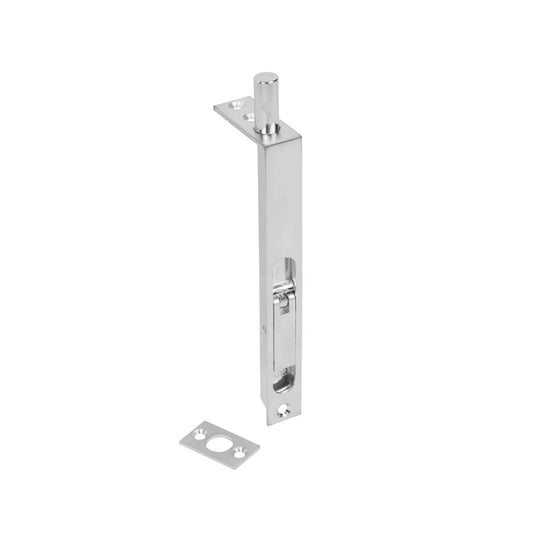 SCOPE FLUSH BOLT SATIN CHROME