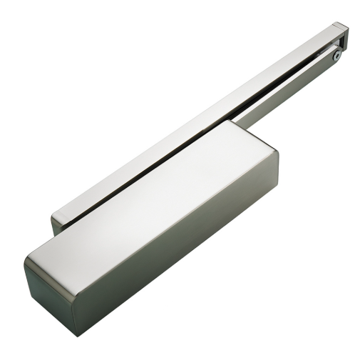 BRITON 2321B - T SLIDE ARM PUSH SIDE SIDE CLOSER - SS SIZE 2-4