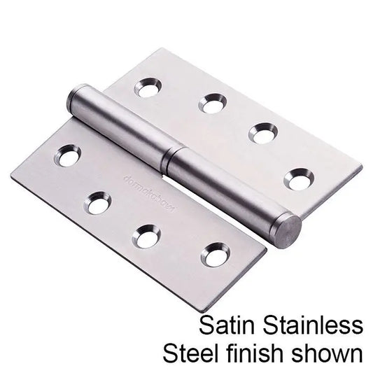 DORMA KABA - LIFT OFF BUTT HINGE - LEFT HAND STAINLESS - 100 X 75 X 2.5
