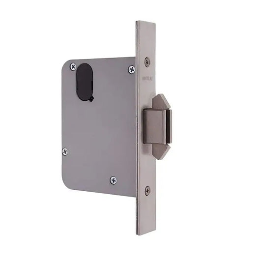 LOCKWOOD 3573 SLIDING DOOR DEADBOLT MORTICE LOCK SATIN CHROME