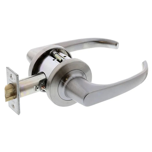 LOCKWOOD 931 LEVER PASSAGE LOCKSET - SATIN CHROME