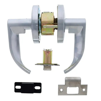 CARBINE 7082L1  DONCASTER PASSAGE SET SATIN CHROME